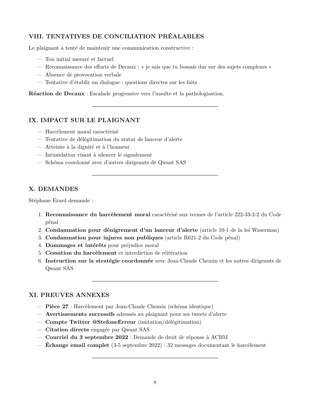 Plainte Thomas Decaux - page 8 sur 9